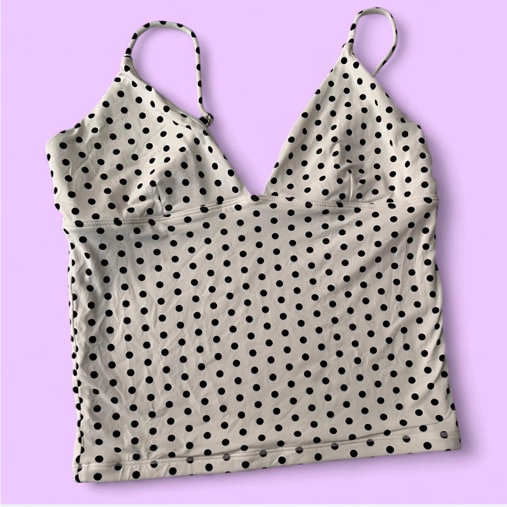 Amazon Essentials Cream Sleeveless Fitted Camisole